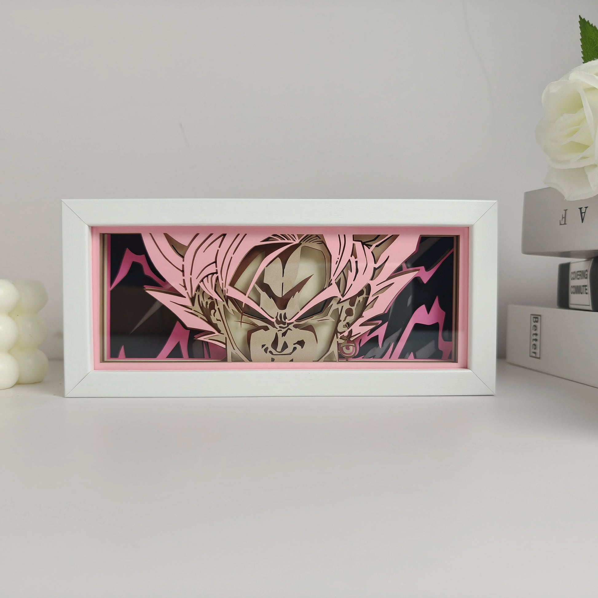 Anime Goku Vegeta Dragon Ball Z Super Saiyan 3D Lamp LED Night Light Goku Jiren Broly Table Lamp Gift Seven Colors USB Charging